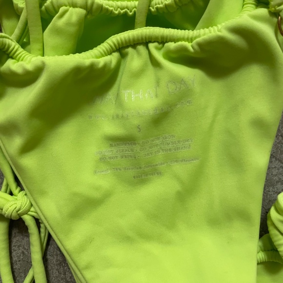 Away That Day | Rio Bikini in Lime Sorbet - Picture 5 of 7